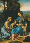 Raphael (Raffaele Santi); Kleine heilige Familie , um 1518
